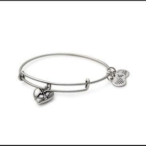 Alex and Ani Women’s Charm bracelet Cupid’s Heart